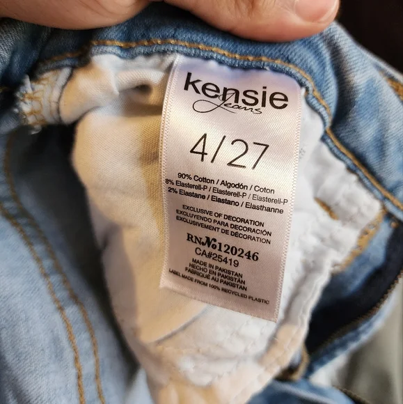 ❤️Kensie Light Blue Skinny Jeans💎 - Picture 6 of 6